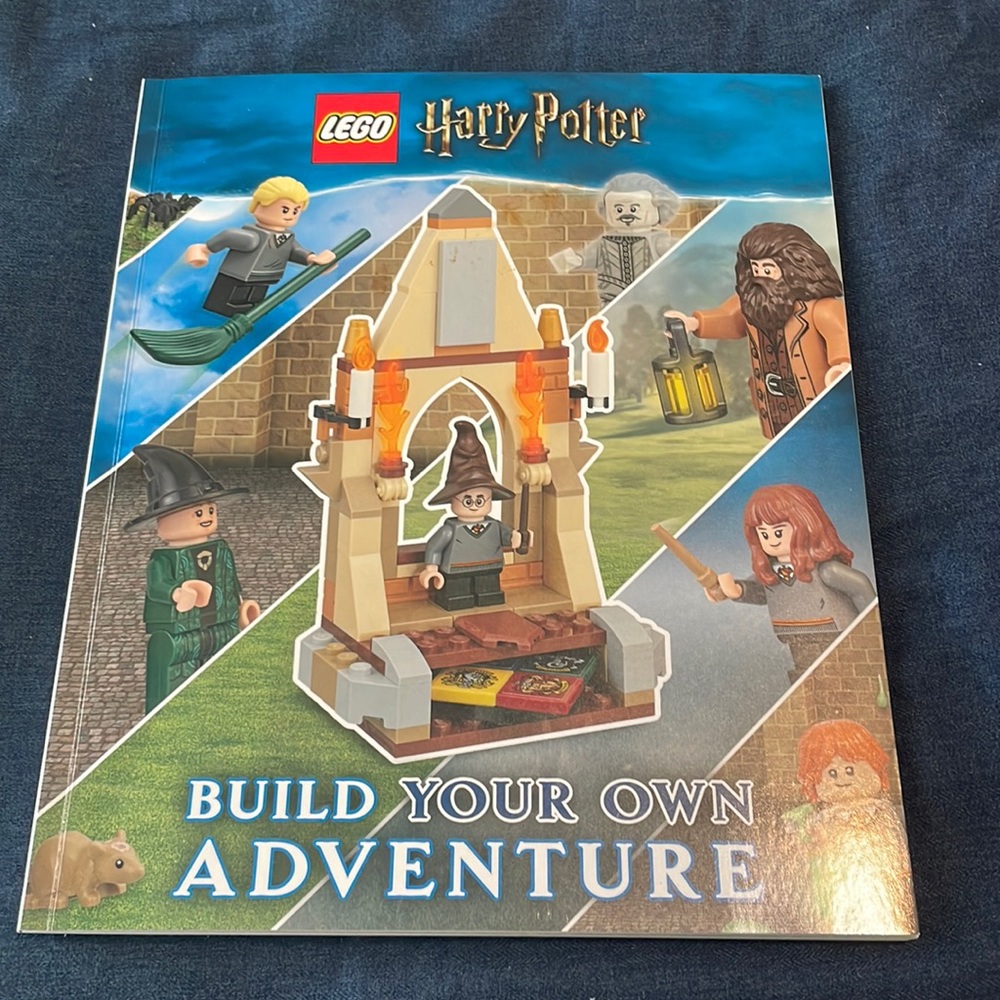 Harry Potter Lego book, build your own adventure, like new
